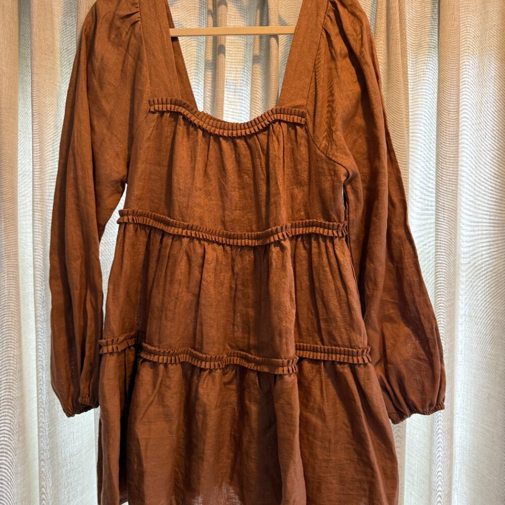 Fernanda Dress Toffee Small
